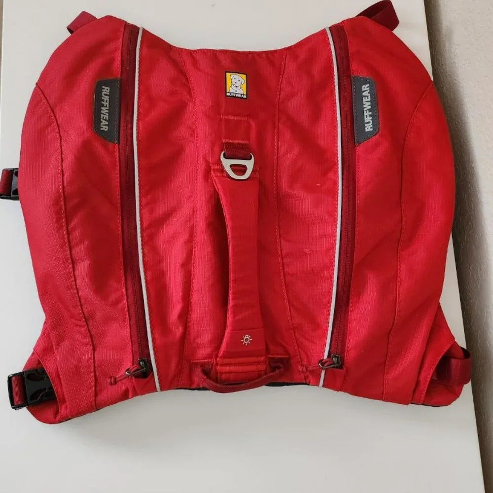 Ruffwear Singletrek Dog Pack Red Currant Size L/XL